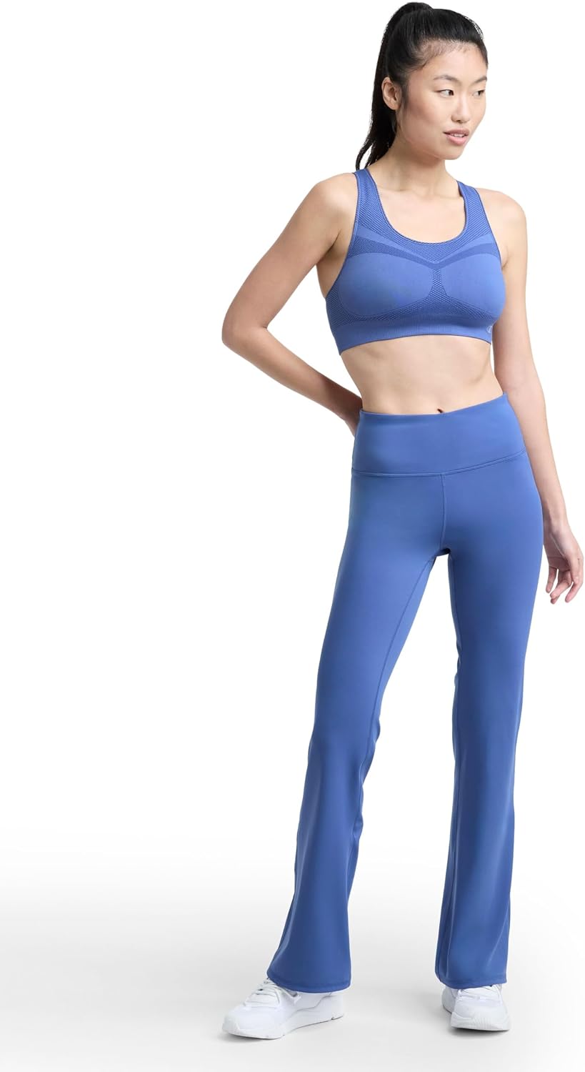 Champion Women's Flare Leggings, Soft Touch, Moisture Wicking, Flared Pants for Women, 31.5" (Plus Size Available)