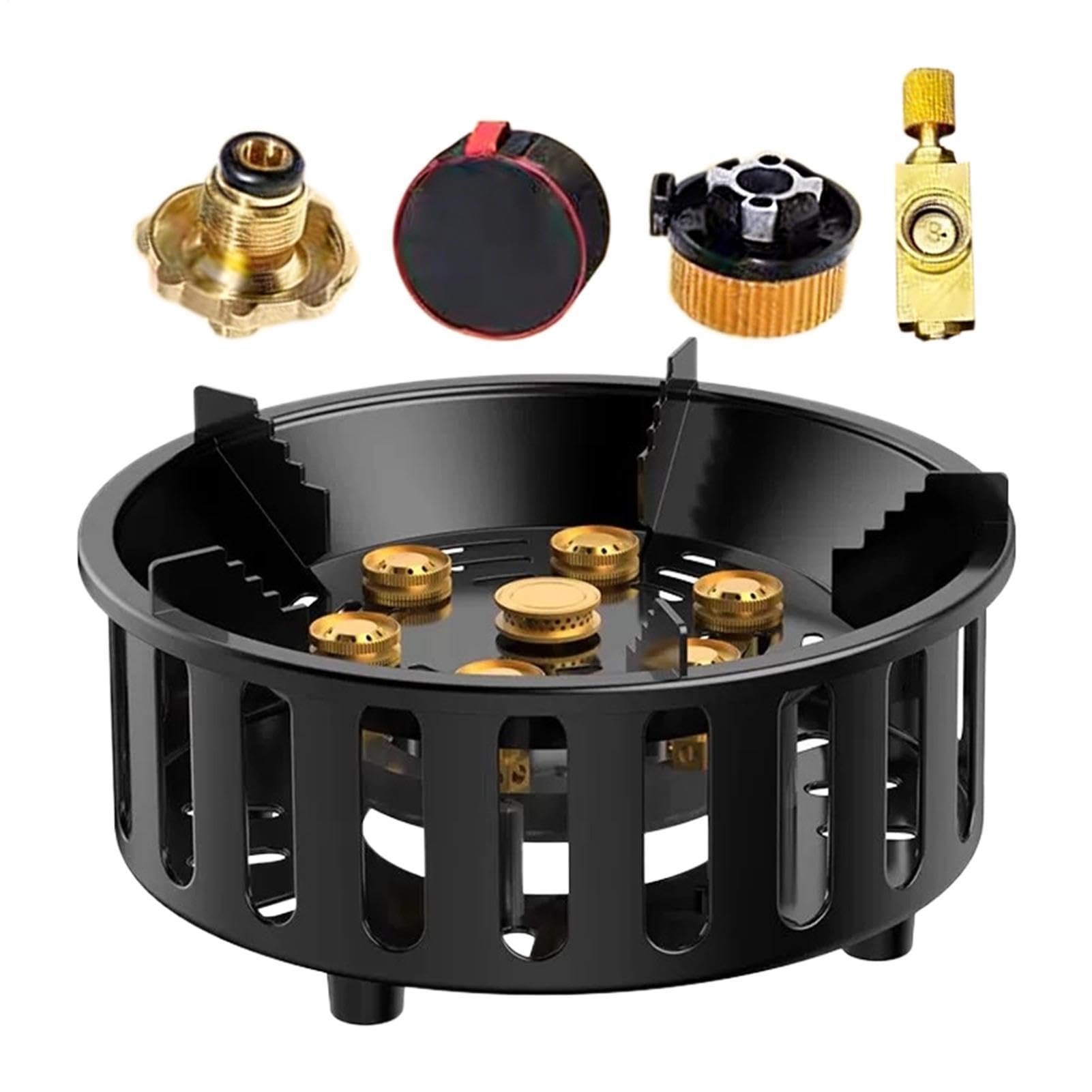 Hornillo portátil de camping Resistente al , Ligero y Ajustable