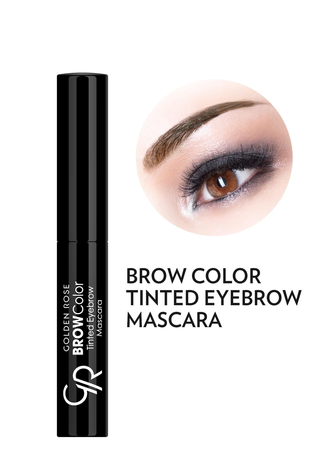 Golden Rose Brow Color Tinted Eyebrow Mascara Maskara (No: 01)