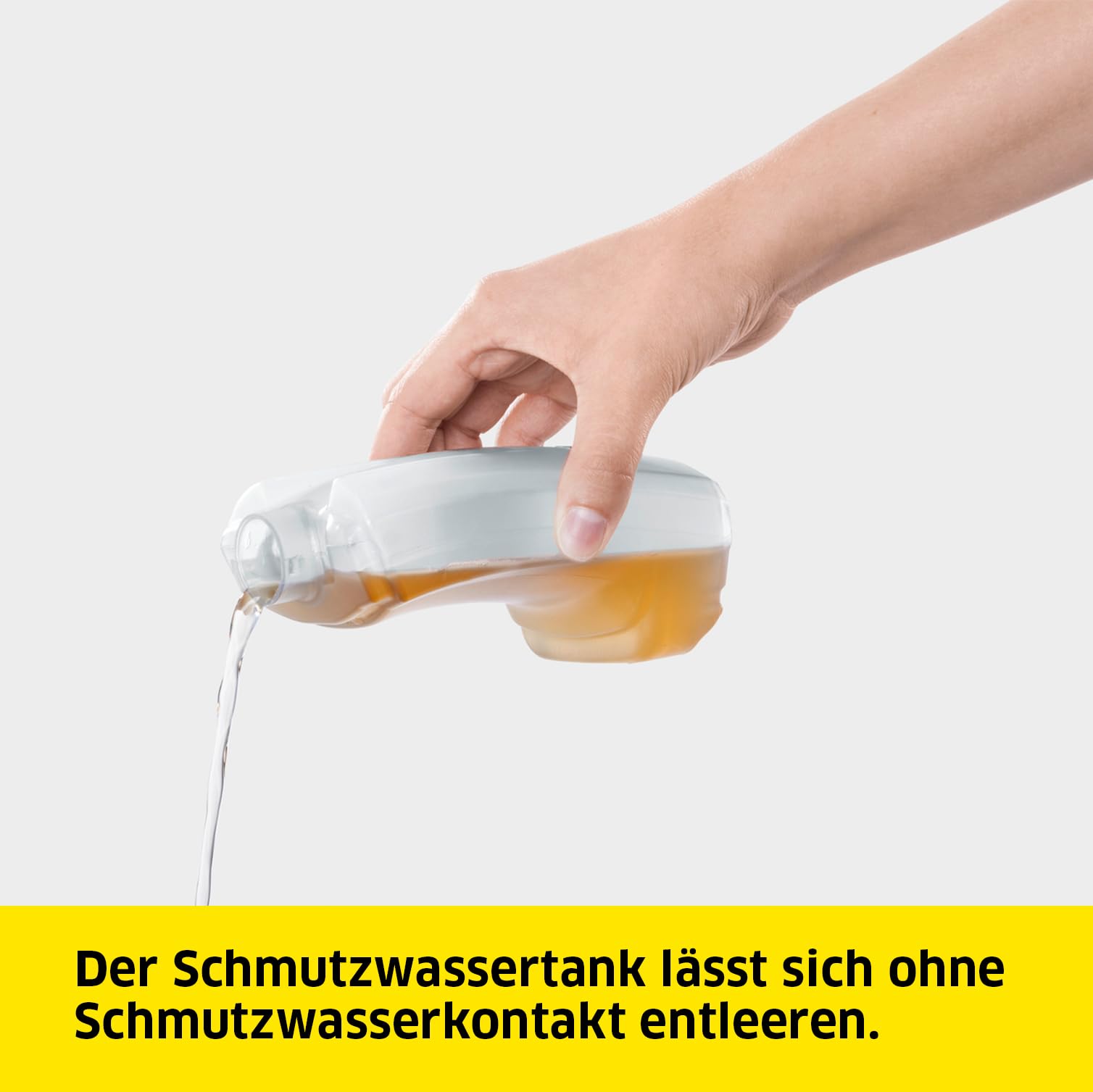 Kärcher Fenstersauger WV 1 Plus, Akkulaufzeit 20 min, LED-Ladezustandsanzeige, Schmutzwassertank 100 ml, Arbeitsbreite 250 mm