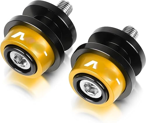 for Y-amaha MT-09 MT07 MT03 MT10 MT01 Motorcycle Swingarm Spools Slider M6 Rear Stand Screw with Logo Accessories Color Gold