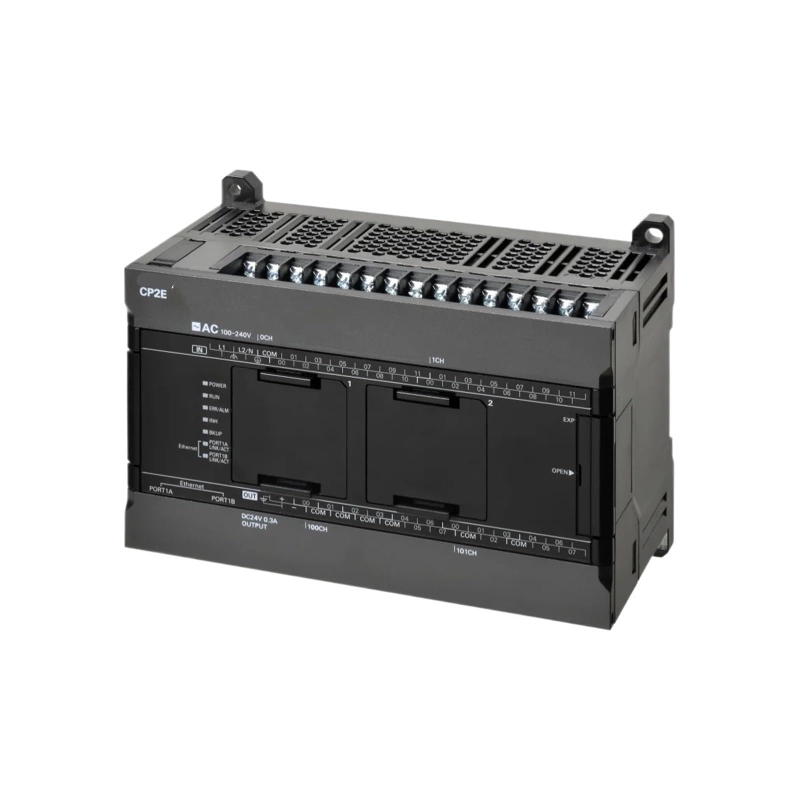 Contrôleur programmable CP2E-N40DT-A pour automatiser une ligne de tri et connecter vos terminaux HMI