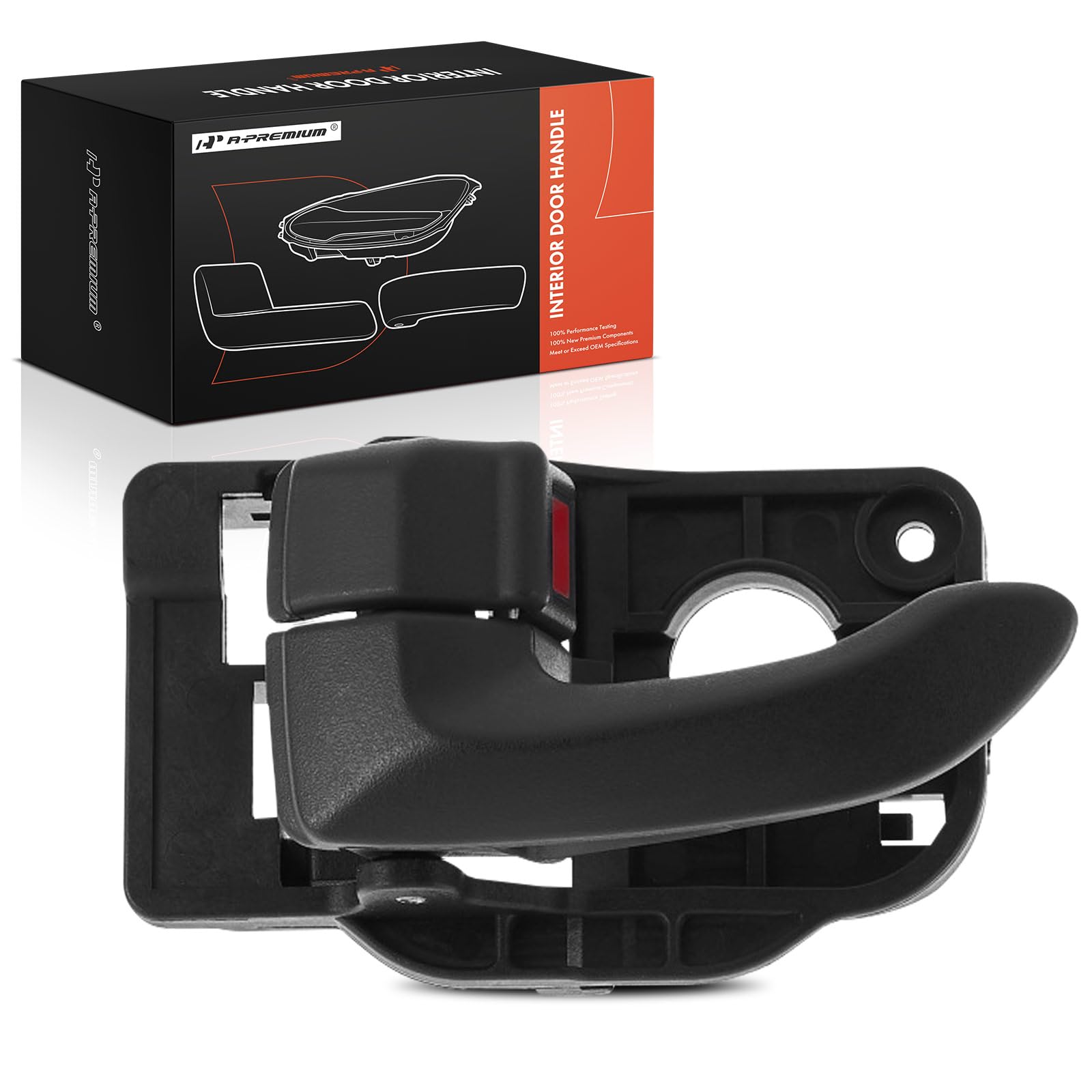 Photo 1 of A-Premium Front or Rear Left Driver Side Interior Door Handle Compatible with Kia Soul 2010 2011 2012 2013, Black, Replace# 82610-2K000WK