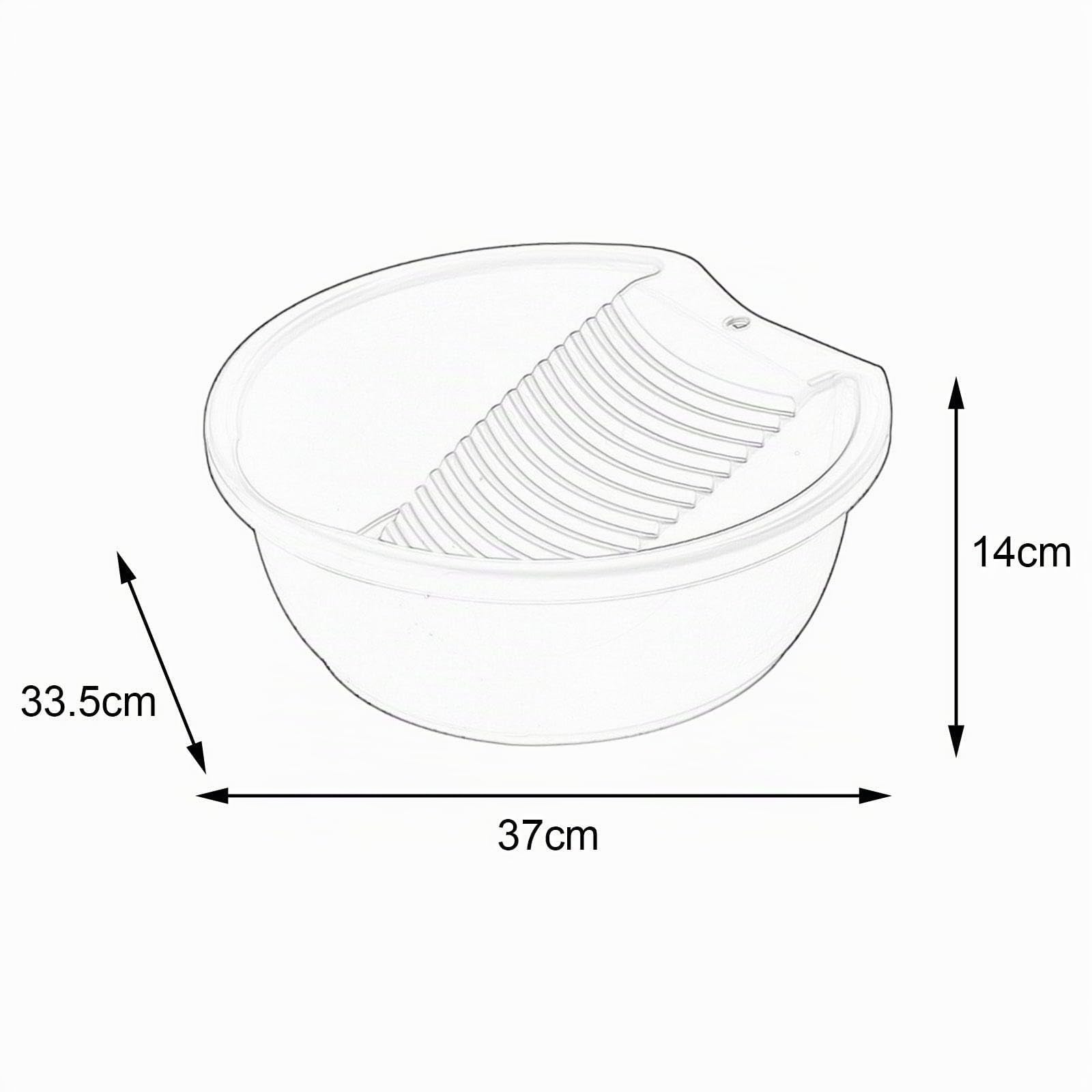 Gralara Lavabo Lavabo Lavabo Lavabo Lavadero Lavadero Lavadero para Pantalones Ropa Interior al Aire Libre Blusas, Beis Blanco