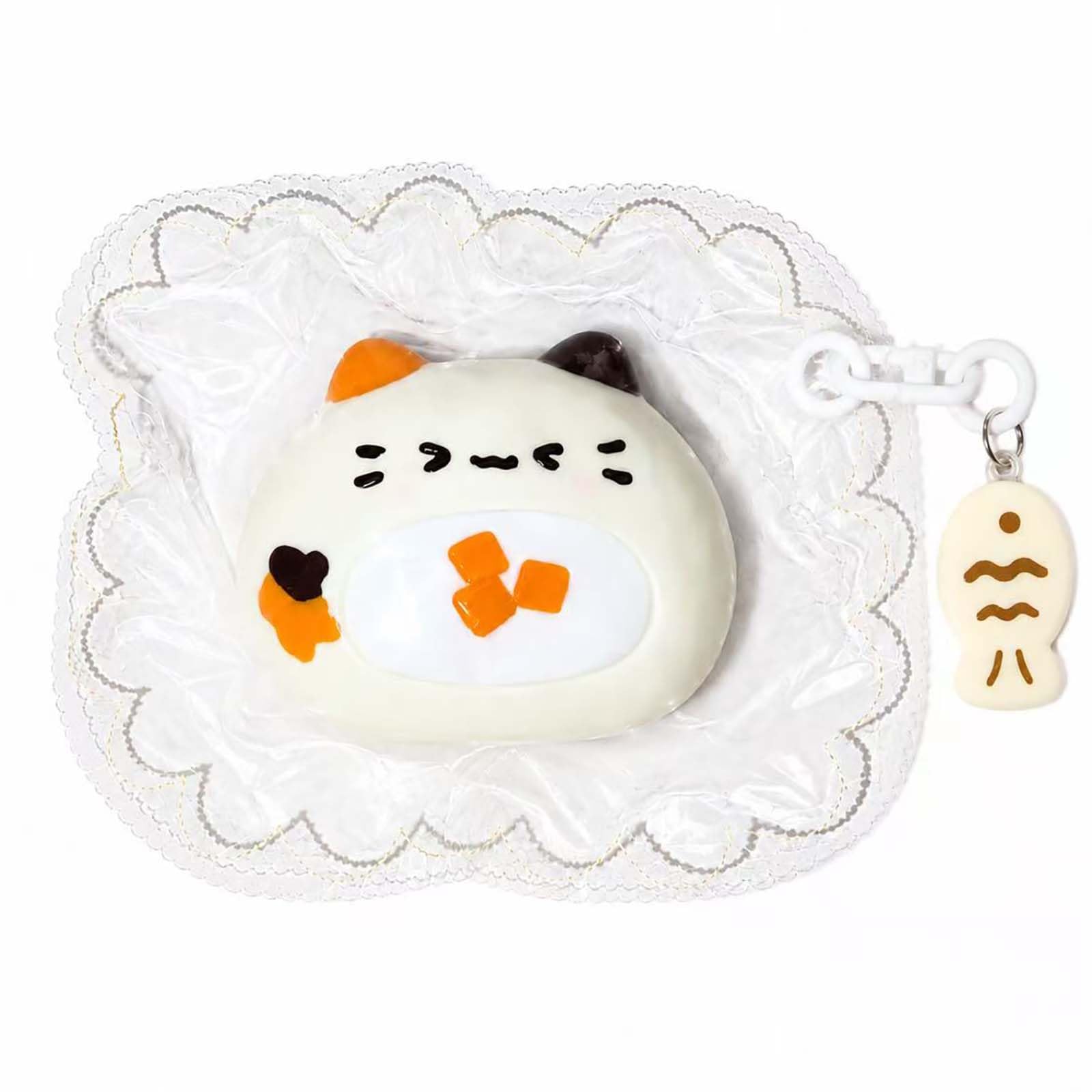 Amazon | cottonkit【2026最新】 スクイーズ 猫 水感 もちもち