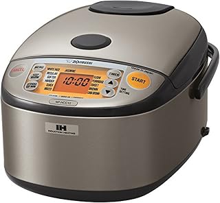Zojirushi NP-HCC10XH 5.5-Cup Induction Heating Rice Cooker & Warmer - Stainless Steel, Multi-Menu, Flawless Rice Every Time