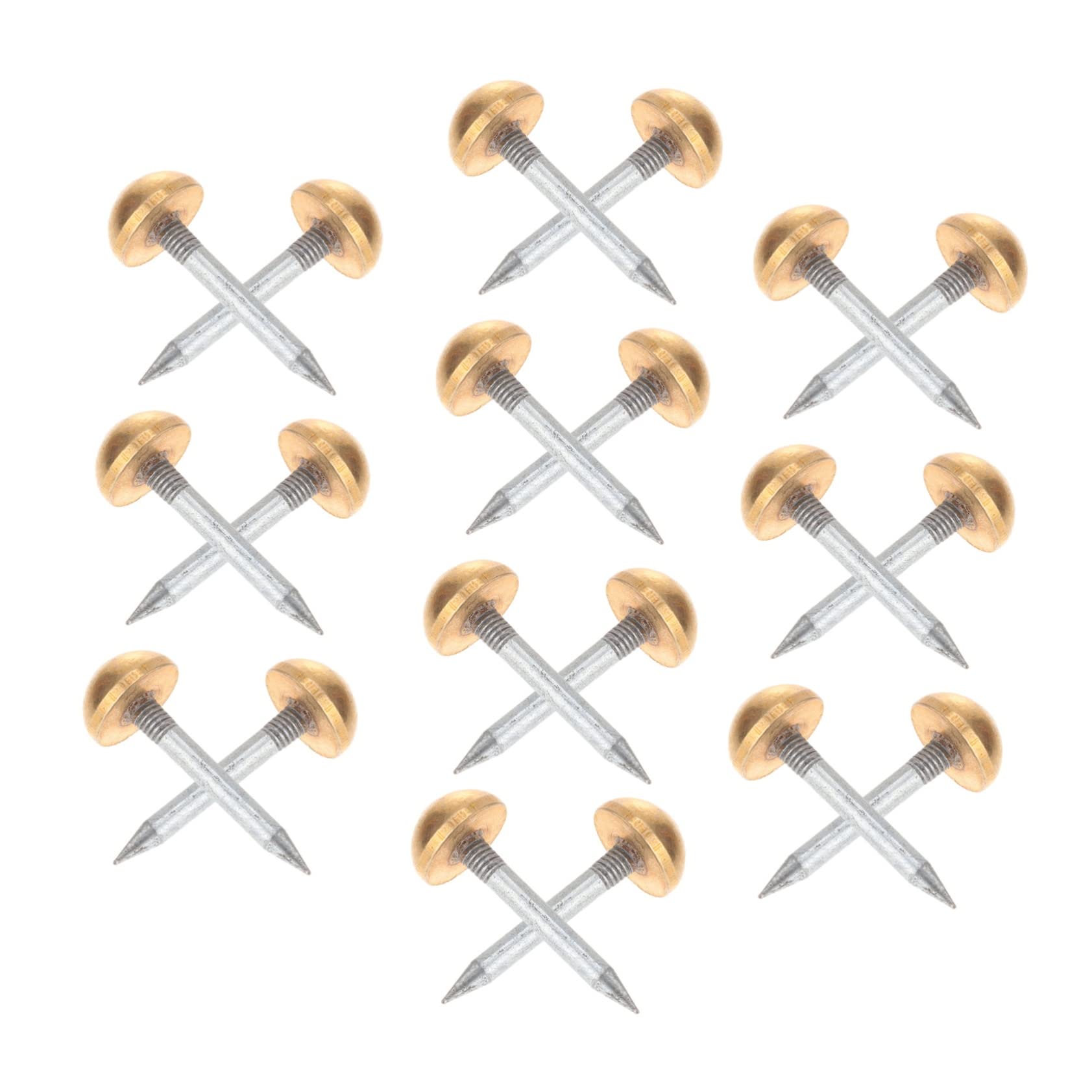 Garneck 20pcs Decorative Nails for Furniture Fixing Nail Repair Sofa Home and Work Projects