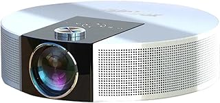 Movie Projector, Outdoor Projector Q10 Projector 4K Full HD Home Theater Cinema Android 9.0 1080P 2.4GHz 5GHz WiFi Bluetooth Projectors Movies LED Beamer (Color : EU Plug)