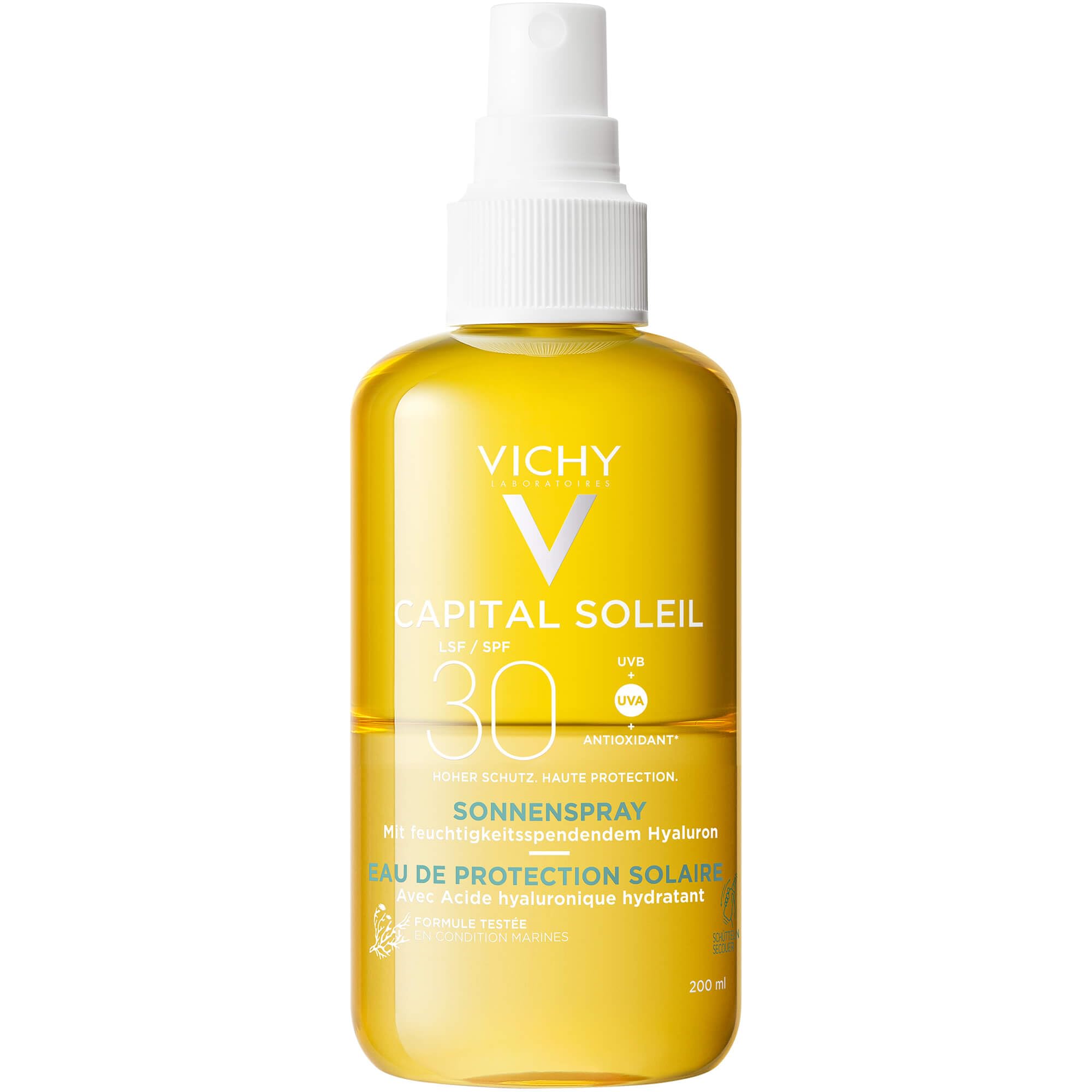 Vichy Ideal Soleil Sol Spray Agua Solar Hidratacion SPF 30, 200 ml en oferta en Amazon