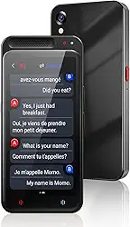 Dispositivo tradutor de idiomas sem necessidade de WiFi, dispositivo tradutor bidirecional em tempo real atualizado ChatGPT, Tradutor instantâneo de mais de 138 idiomas, offline, texto, foto e voz