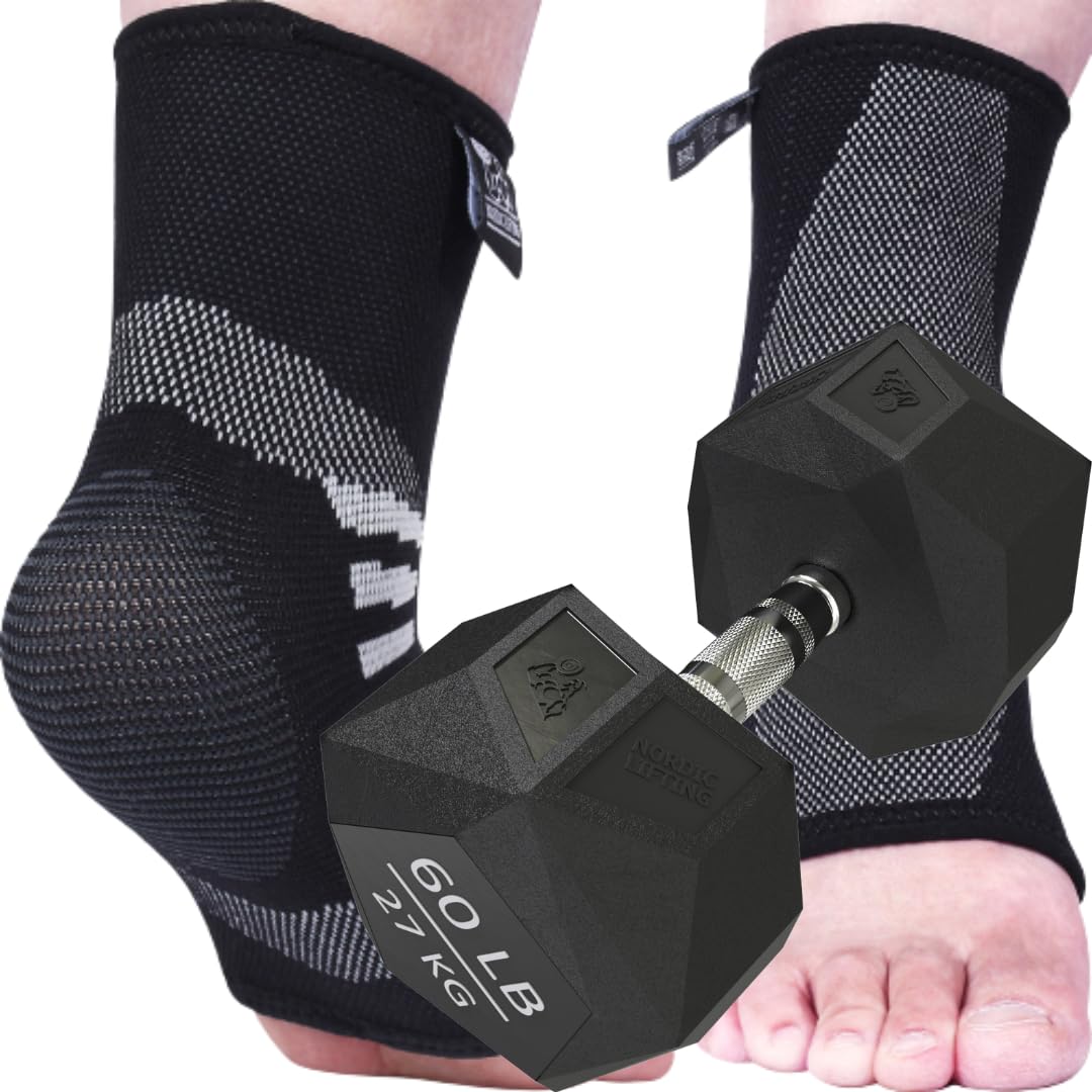 Nordic Lifting Ankle Compression Sleeves