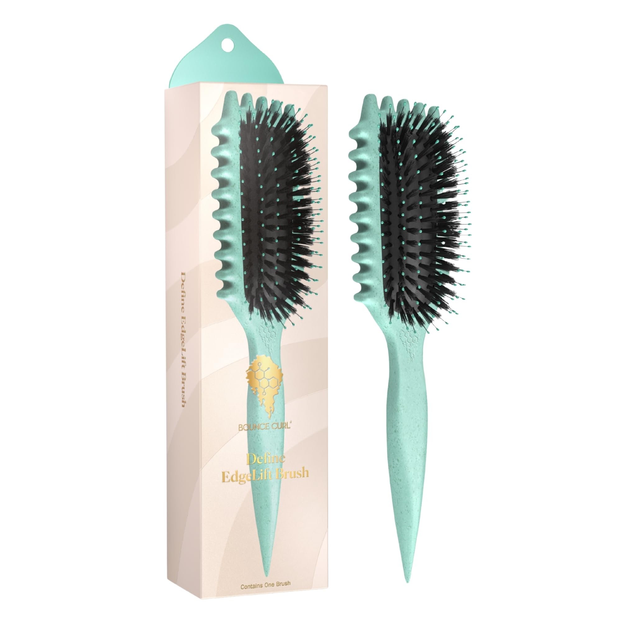 Bounce Curl Define EdgeLift Brush (Teal)