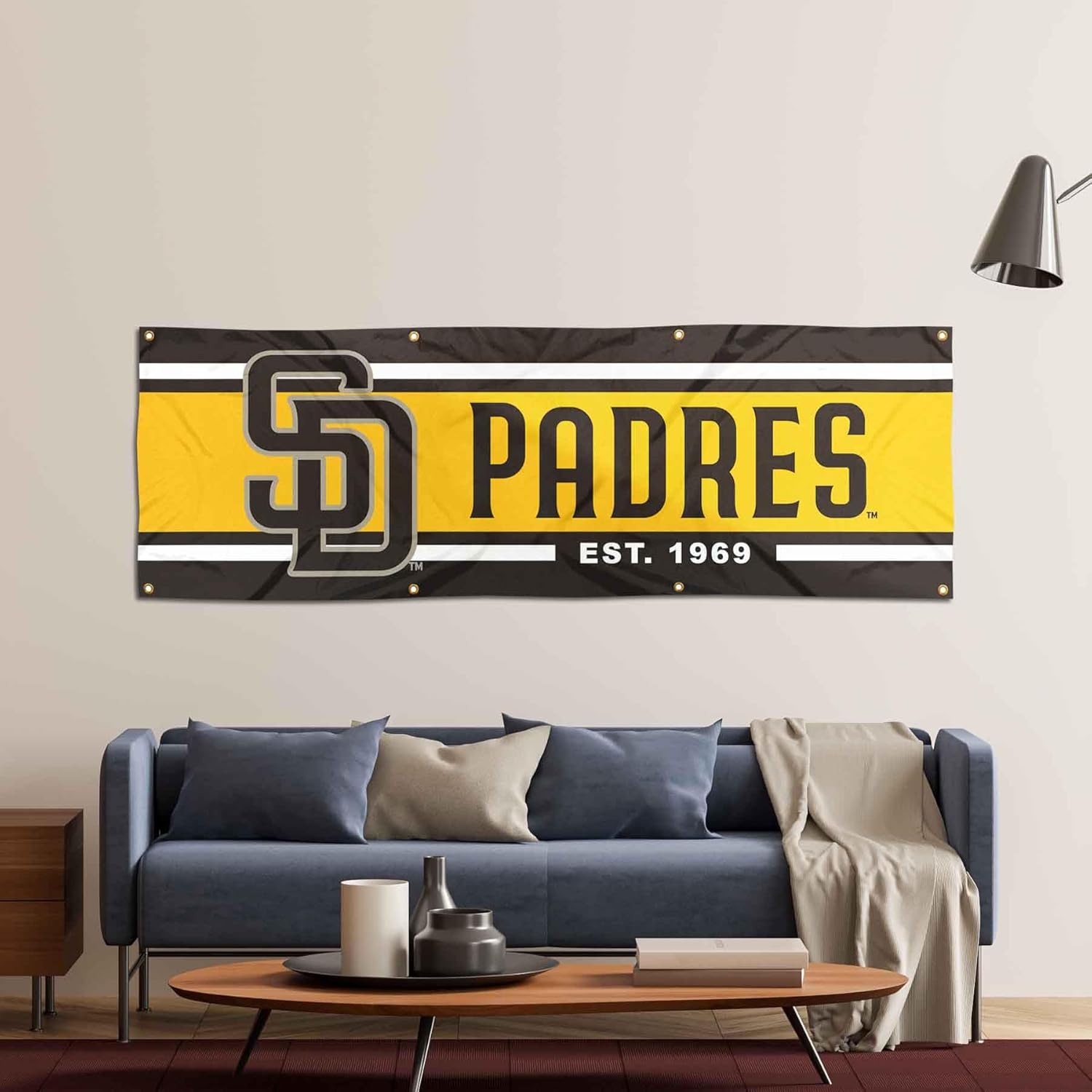 San Diego Padres Large 2x6 Foot Banner