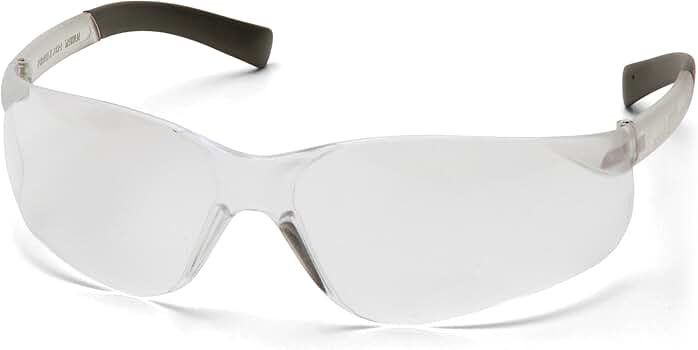 Amazon.com: Pyramex Safety Mini Ztek Safety Eyewear, Clear
