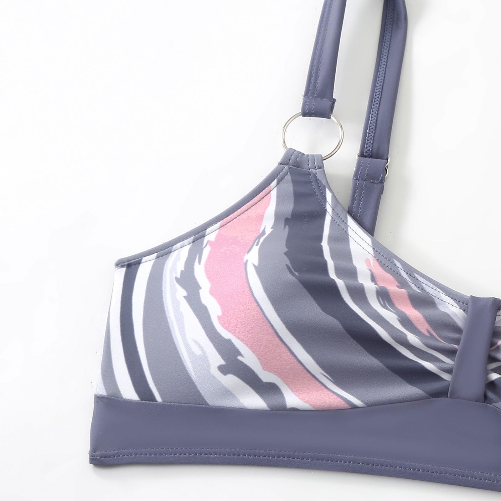 Bikini Mujer Bañador Deportivos Ropa De Baño Reductor Pecho Reductores Traje Short Moldeador 2 Piezas Sujetador Grande Barriga Push Up