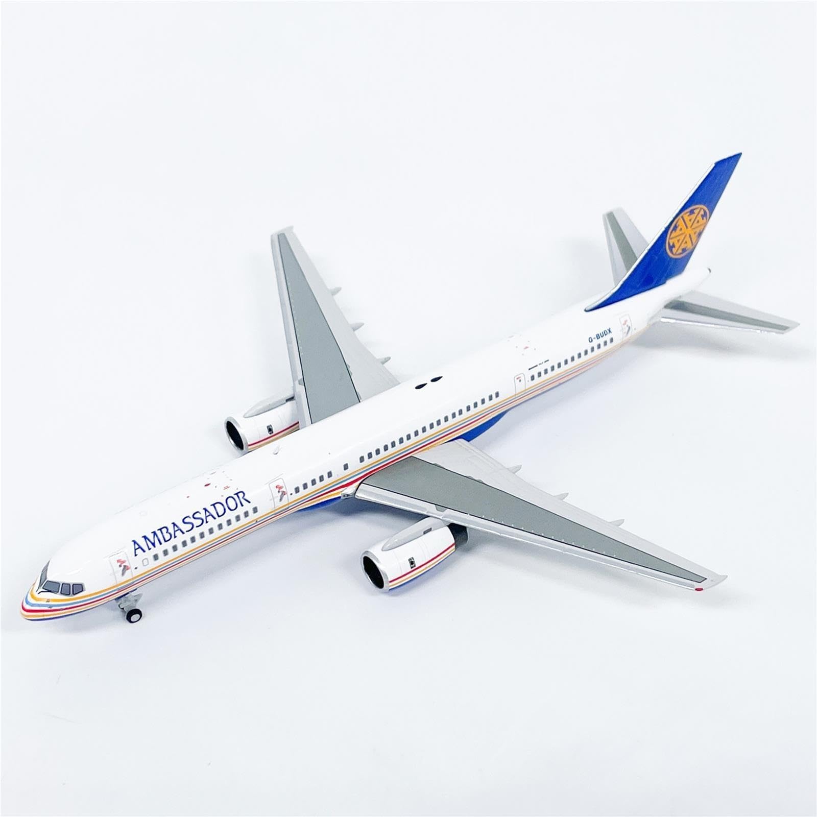 aerei a reazione Figurina in lega dell'Ambassador Aviation Boeing B757-200 in scala 1:400 regali per piloti