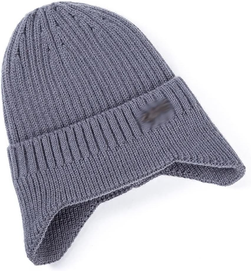 Ear Protection Winter Hats Stylish Soft Beanie Hat for Men Women Classic Knit Earflap Hat Warm Cap with Ears