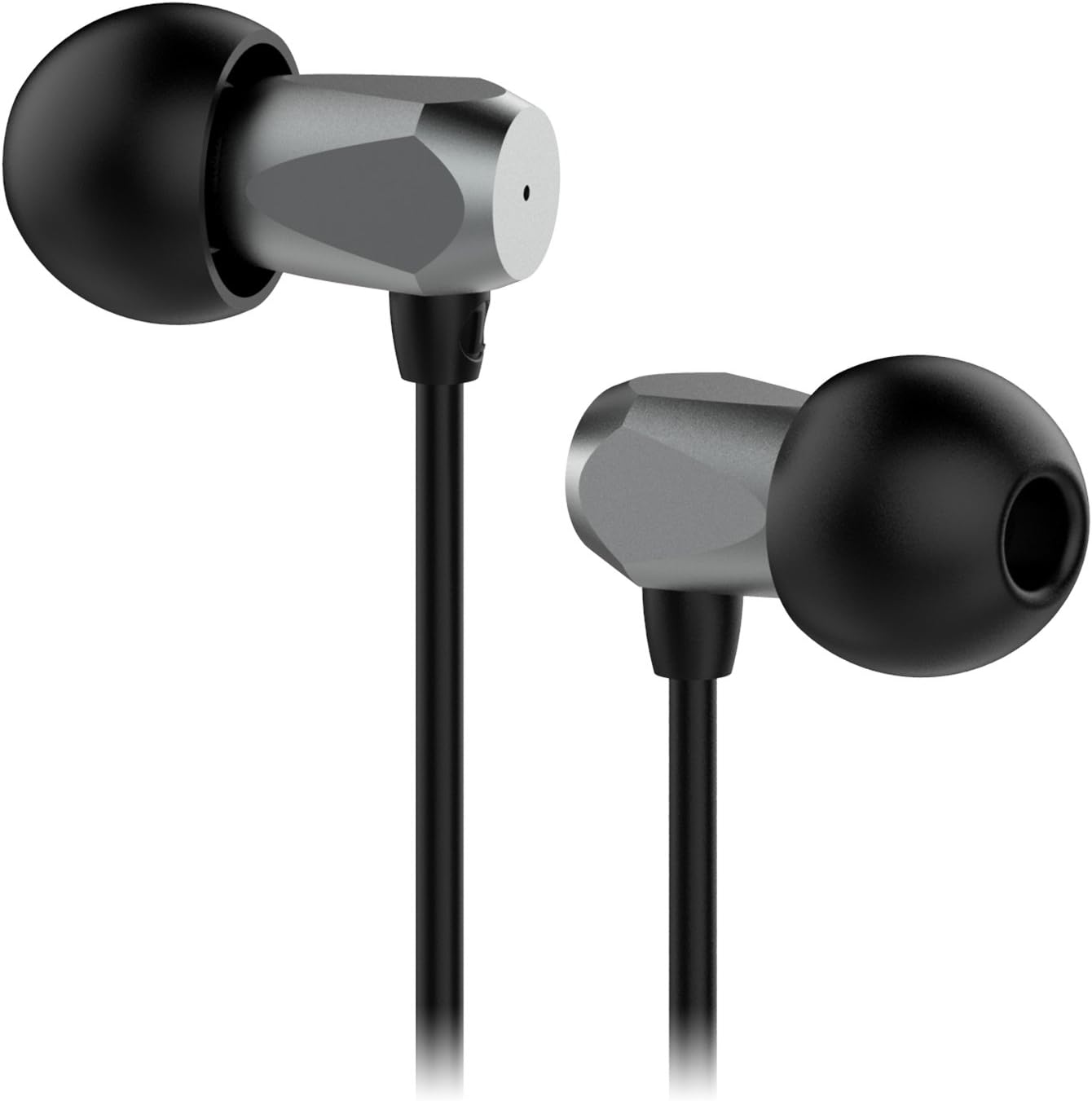 Senzer S20 in Ear Headphones Wire Earphones Stylish Hi-Fi Earbuds with Mic Noise Isolating for iPhone Android