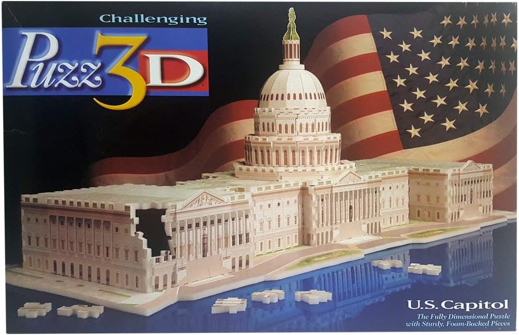 Puzz 3D 718 pc U.S Capitol 3d puzzle