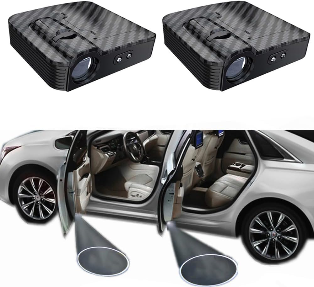 DRYFAL For AUDI A8 Saloon D4（LWB/SWB） 2010-2017 Car Door Projector Lights HD LED Logo 2 PCS Automotive Courtesy Step Light Cars Accessories