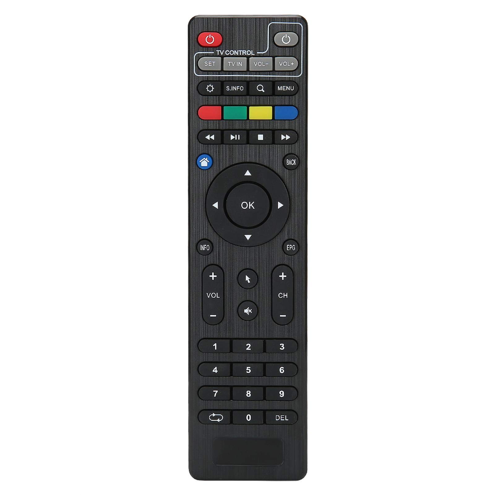ASHATA Remote for TV Set Top Box Remote Control for TV Television Set Top Box Tvip410 Tvip412 Tvip415 Tvip605 TvipS300