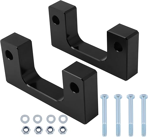 SCITOO Elevadores de 1.5 pulgadas Kit de elevación de nivelación delantera para Chevy 1.5 pulgadas Espaciador de puntal de elevación compatible con