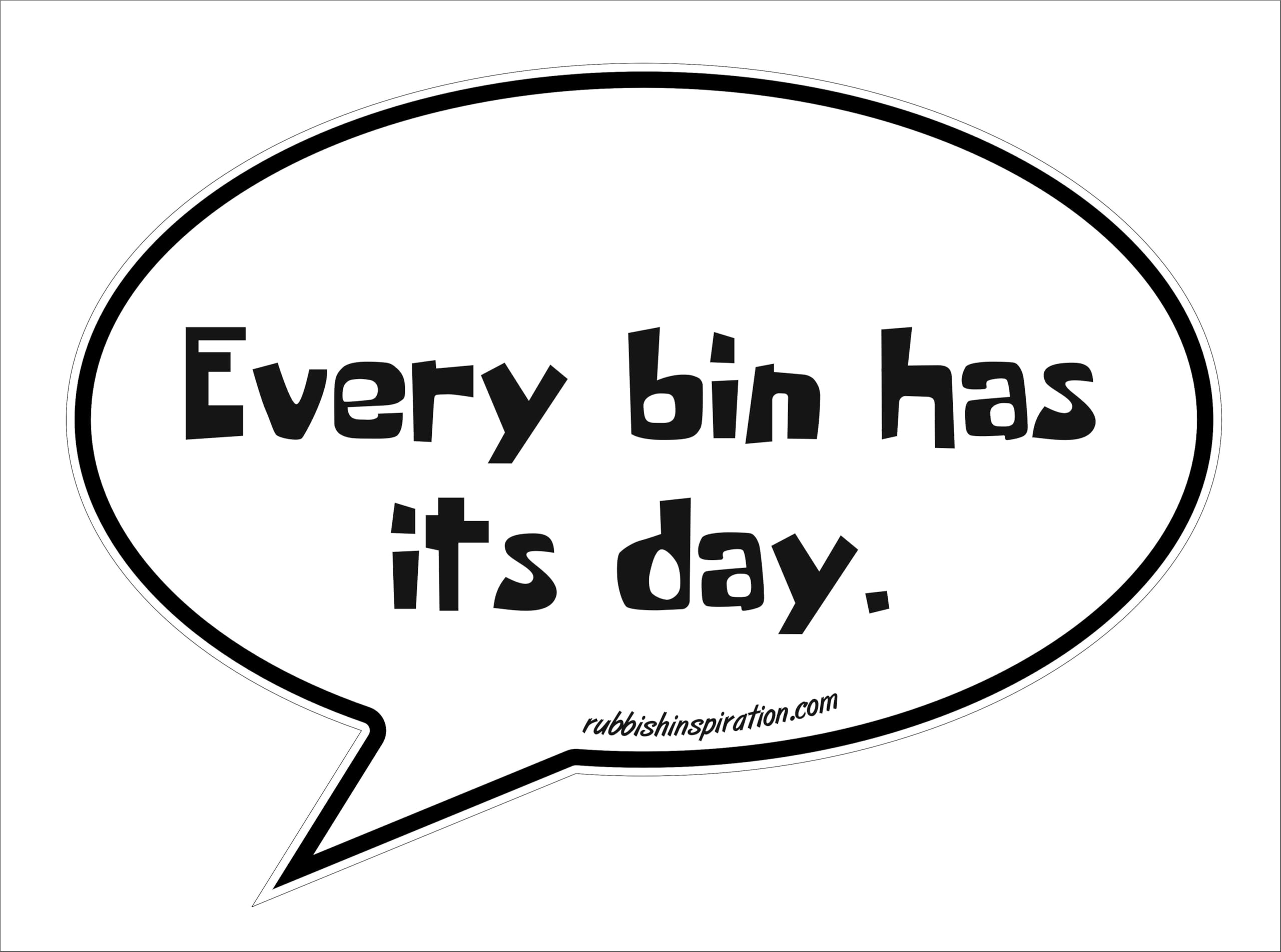 Wheelie Bin Stickers- Funny decals for wheelie bins made from premium vinyl and laminated for longevity. Witty humorous graphics in varying designs