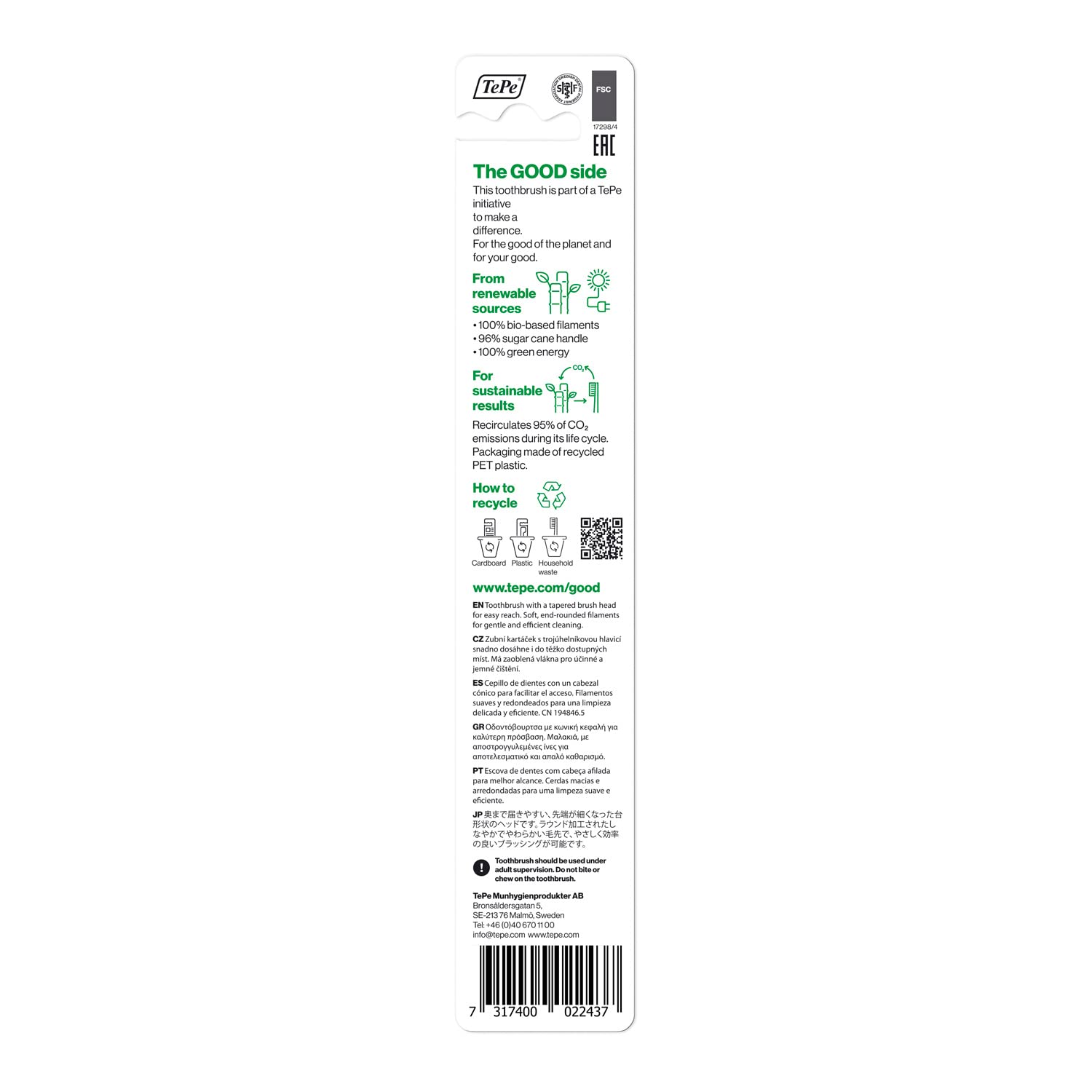 TePe GOOD Select Compact Soft Yumuşak Diş Fırçası