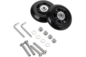 OwnMy Luggage Suitcase Replacement Wheels - Smooth Rolling Experience