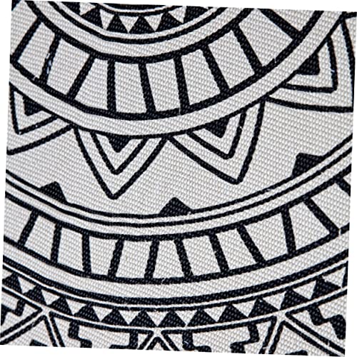 Alfombra del piso ronda con estampado de mandala bohemio 8