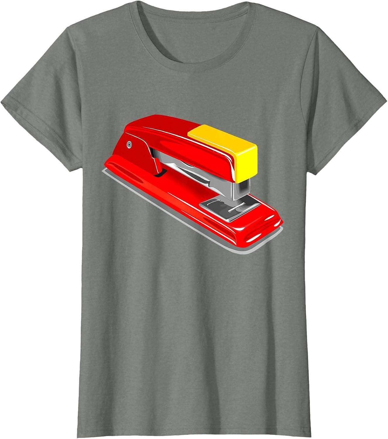 Stapler Costume T-Shirt Funny Office School Stapling Gadget T-Shirt