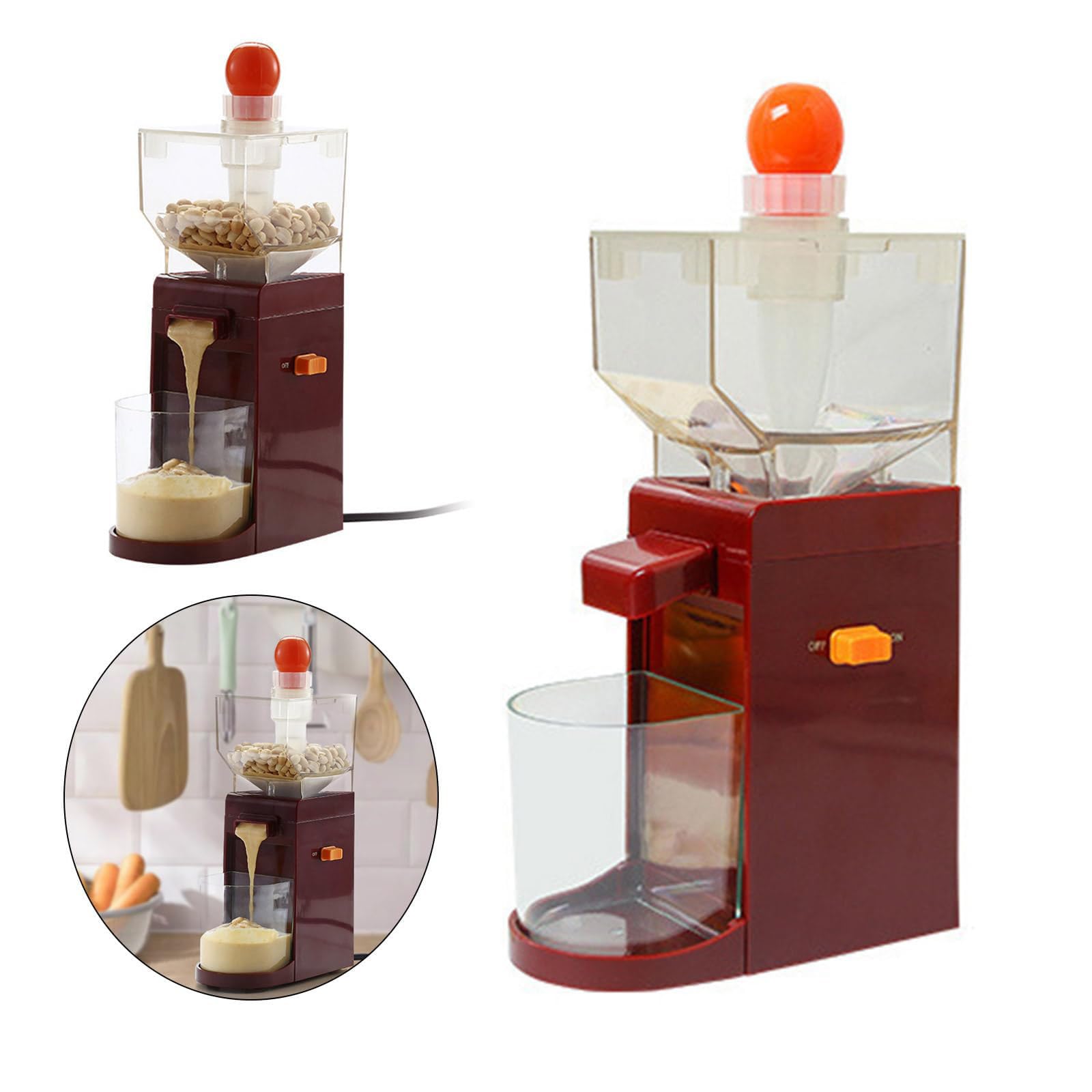 Amazon.com: Peanut Butter Maker, 2025 New Electric Nut Butter