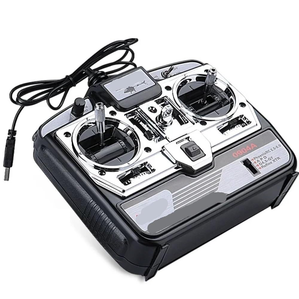 0904A 6CH / 0908A 8CH 16in1 RC simulador de vuelo apto for G7 P 5 RC Dron de carreras con visión en primera persona helicóptero Quadcopter(0908A Model 2)