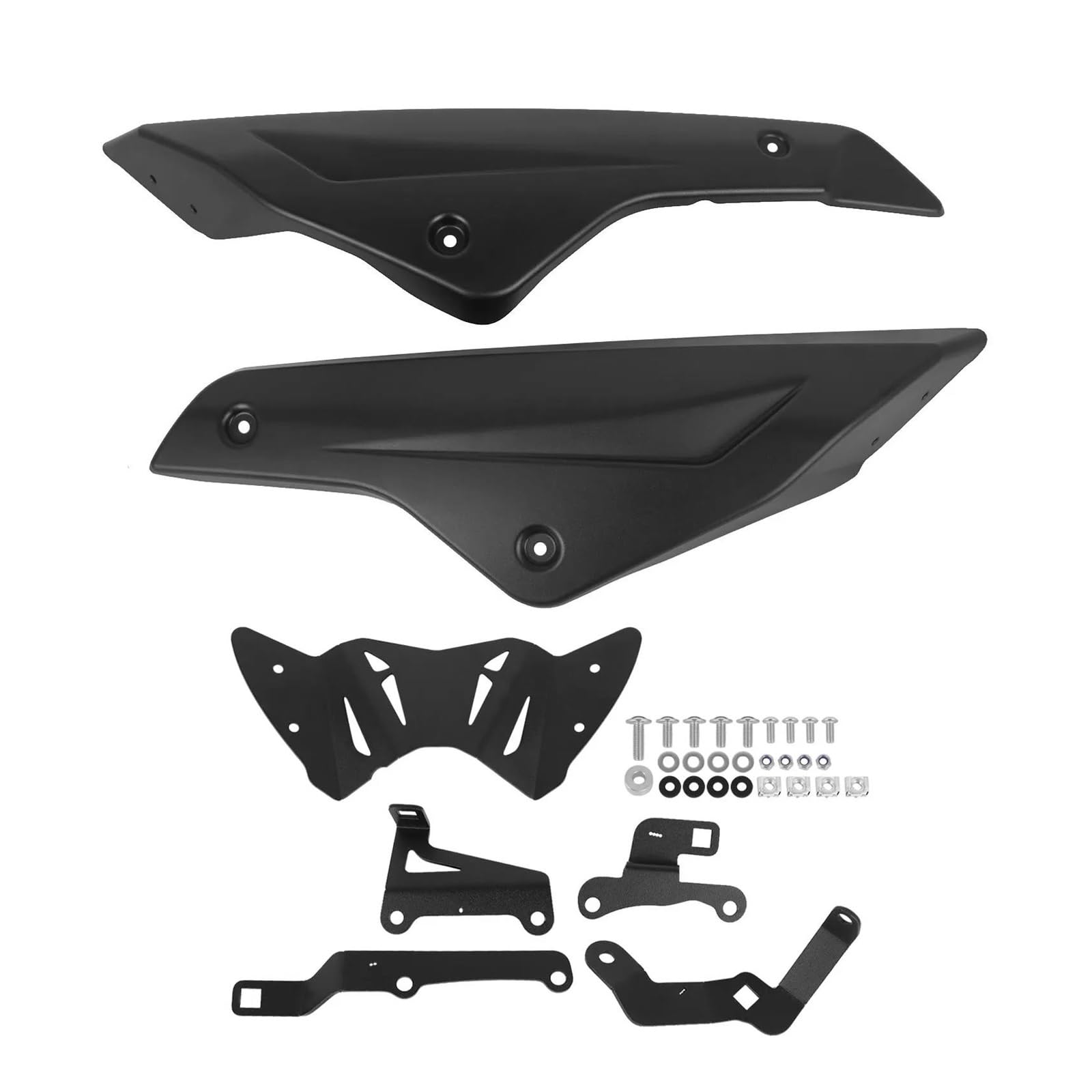Sabot Moteur Inférieur Moto pour Tracer 7 GT MT07 MT-07 2020-2026 2025 2024(Noir Mat)