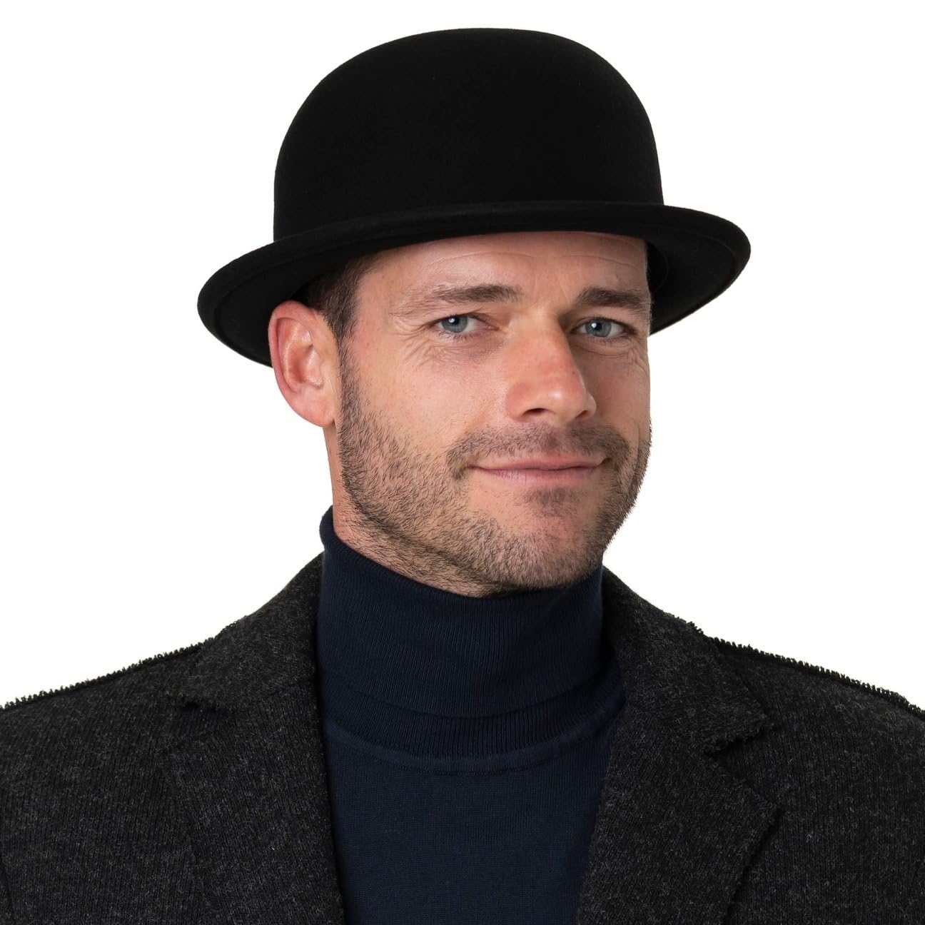 Stetson Classic Uni Bowler Wollfilzhut Einfarbig Wasserabweisend Packable Unisex Frühjahr bis Winter
