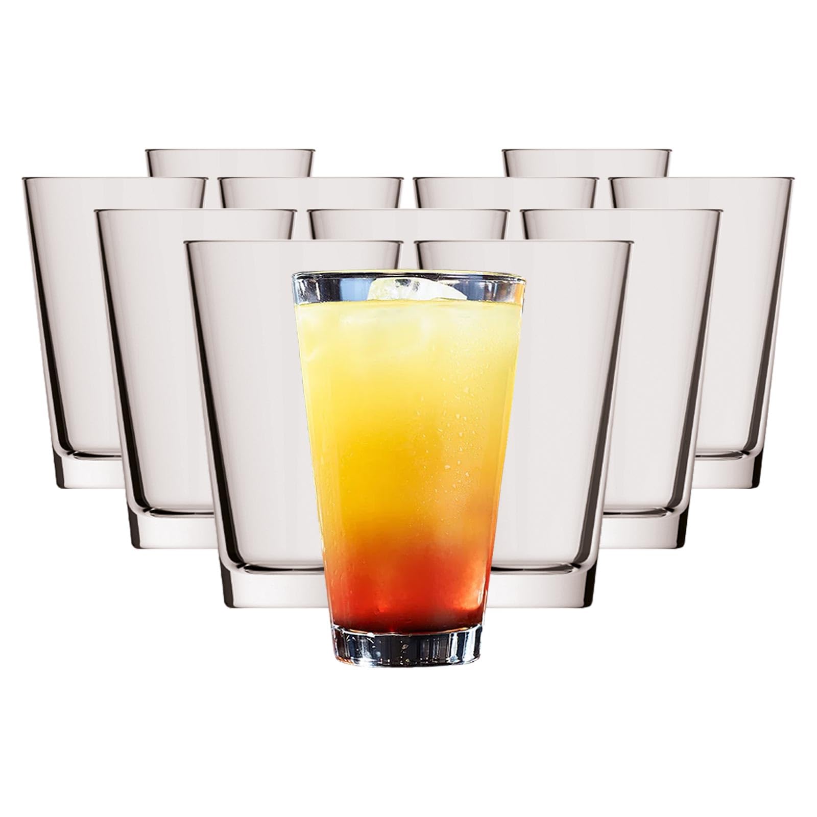 Rastal Conic Lot de 12 gobelets à long drink Transparent 330 ml