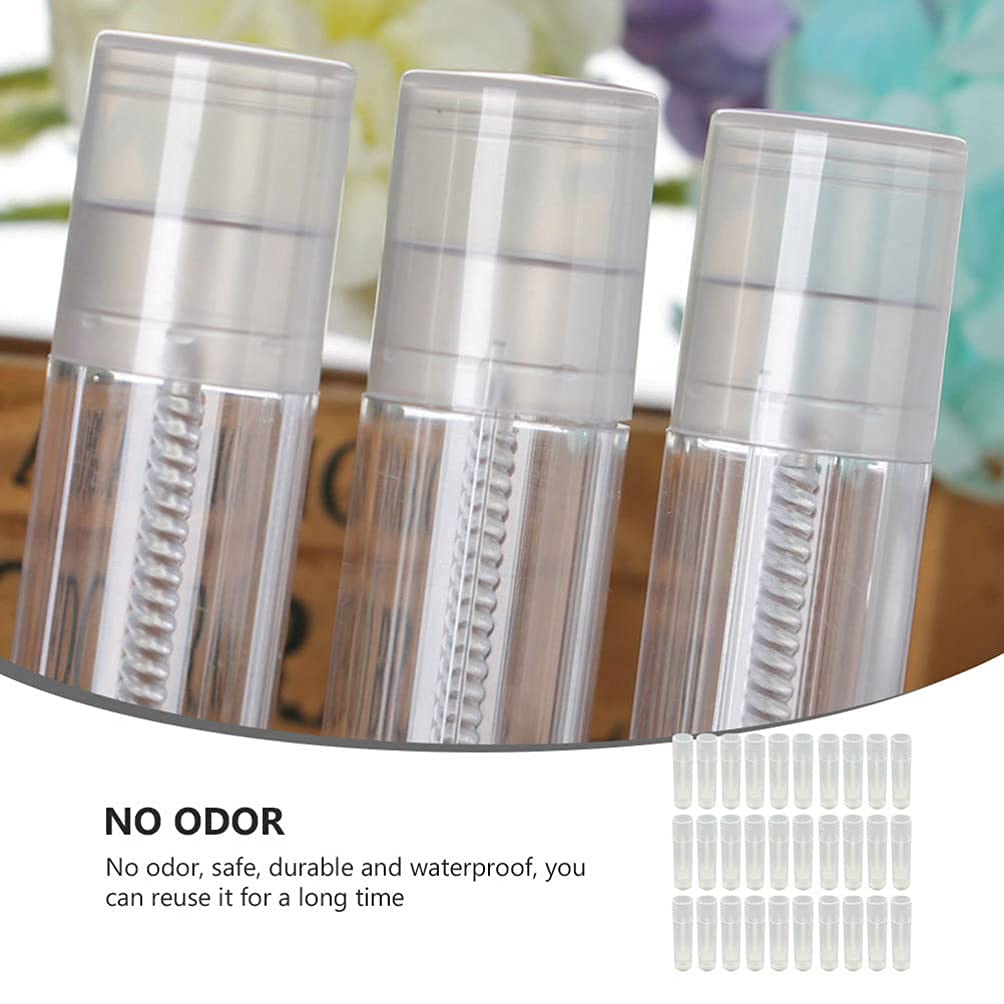 Hunky Dory 5 Grams Transparent Cosmetics Shan Jar Container for Chapstick Lip Balm, Essential oil, Costemic, Makeup Use (Pack of 6)