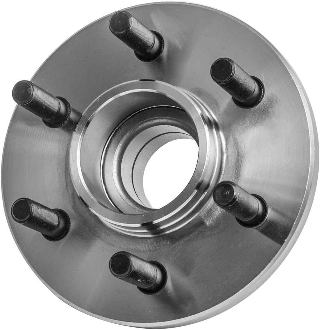 TUCAREST 515032 x2 Front Wheel Bearing and Hub Assembly Compatible with 1997-2004 Do-dge Dakota, 1999-2003 Durango (for RWD with 2-Wheel ABS Models Only) [6 Lug, Non-ABS,W/O ABS]