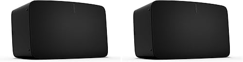 Sonos Cinco - Negro - Altavoz inalámbrico HiFi (paquete de 2)