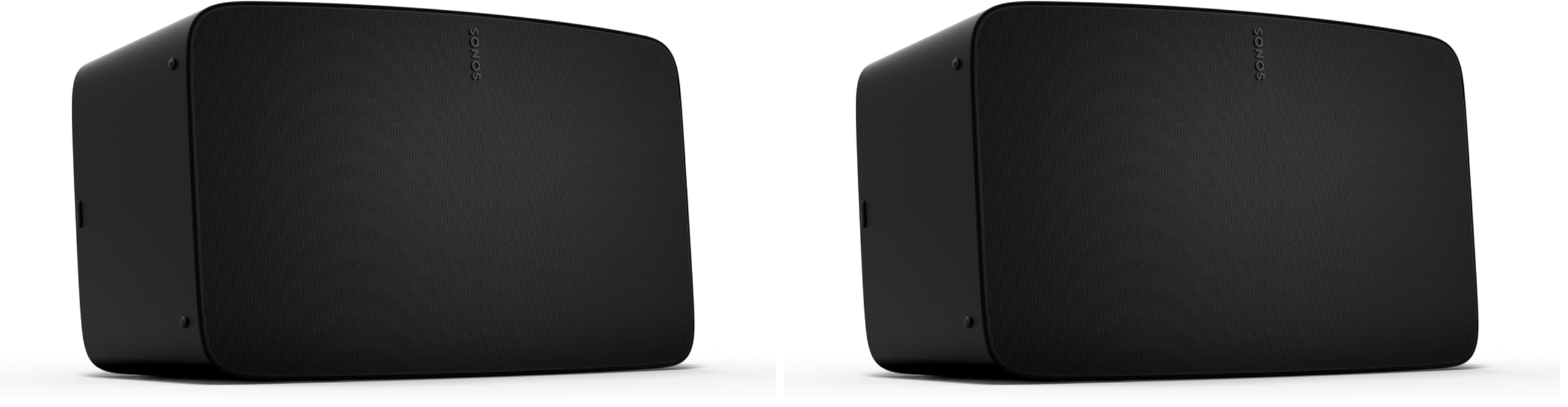 Sonos Five - Black - Wireless HiFi Speaker (Pack of 2)