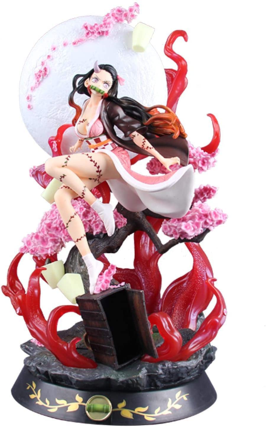 Amazon.com: GUBAOPQ Anime Figure Demon Slayer Gk Demon Transformation  Kamado Nezuko Kochou Shinobu Decoration Action Figure Model Statue  Collection Toy (not Glowing) : Toys & Games