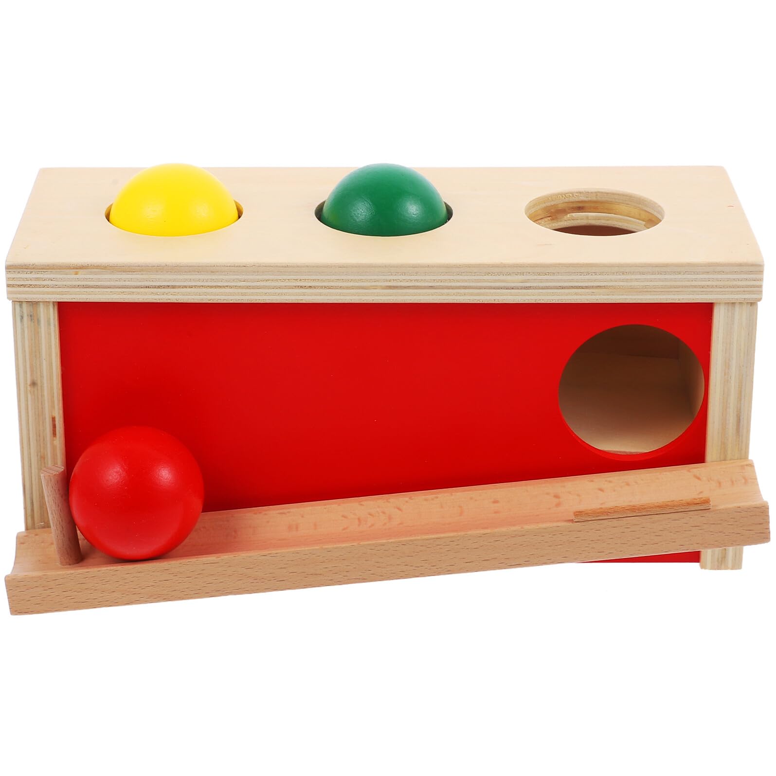 ERINGOGO Juego de Juguetes de Madera para Niños de 6 Meses a 1 Año con Funciones para Mejorar la Coordinación Mano-Ojo y Habilidades Motoras Finas en Bebés