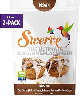 Swerve Sweetener, Brown Bundle, 12 oz pack of 2