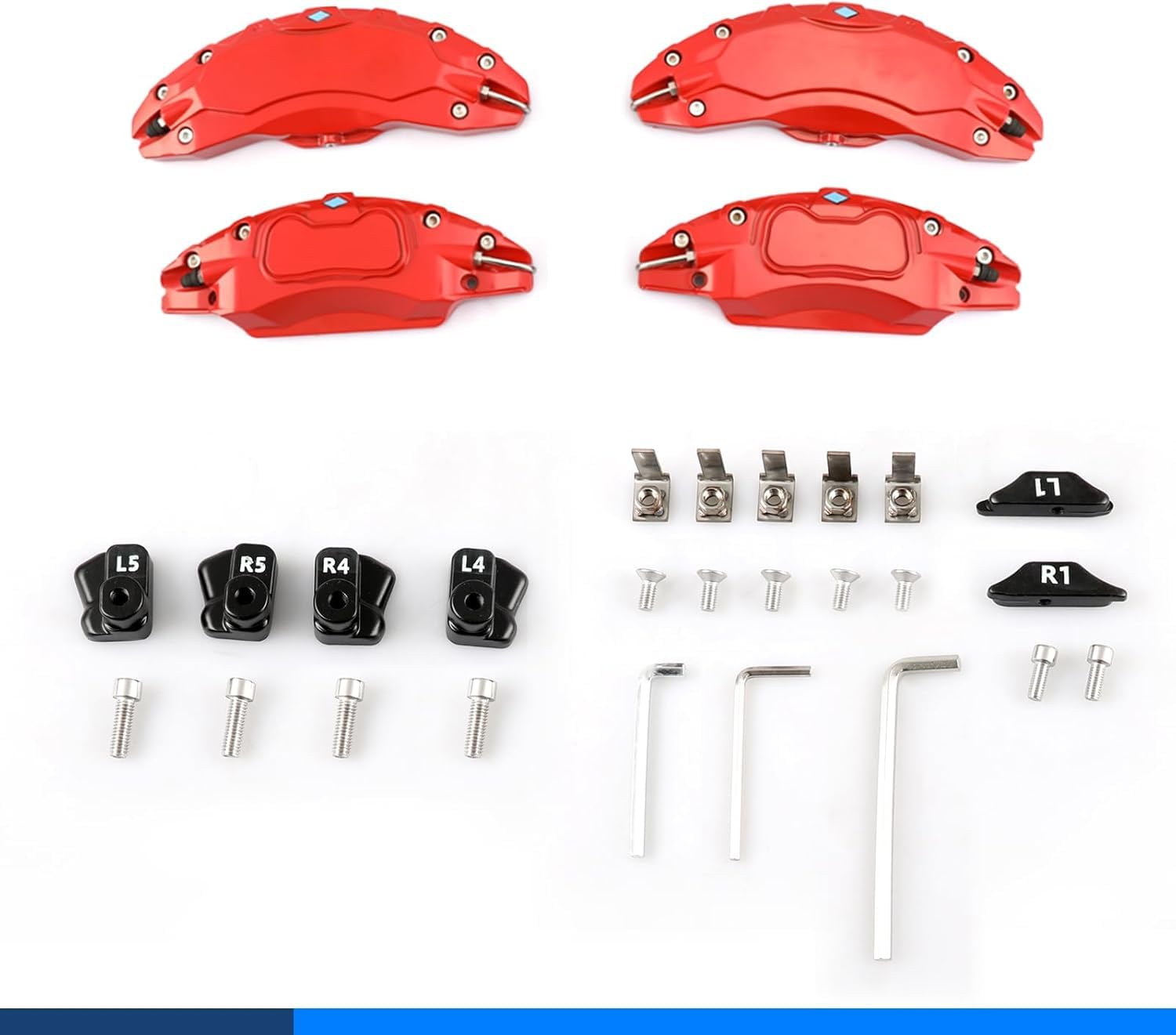 Auto Remklauw Cover voor Tesla Model 3 2017-2021 2022 2023, Remklauw covers, Accessoires, Oranje-19 inch