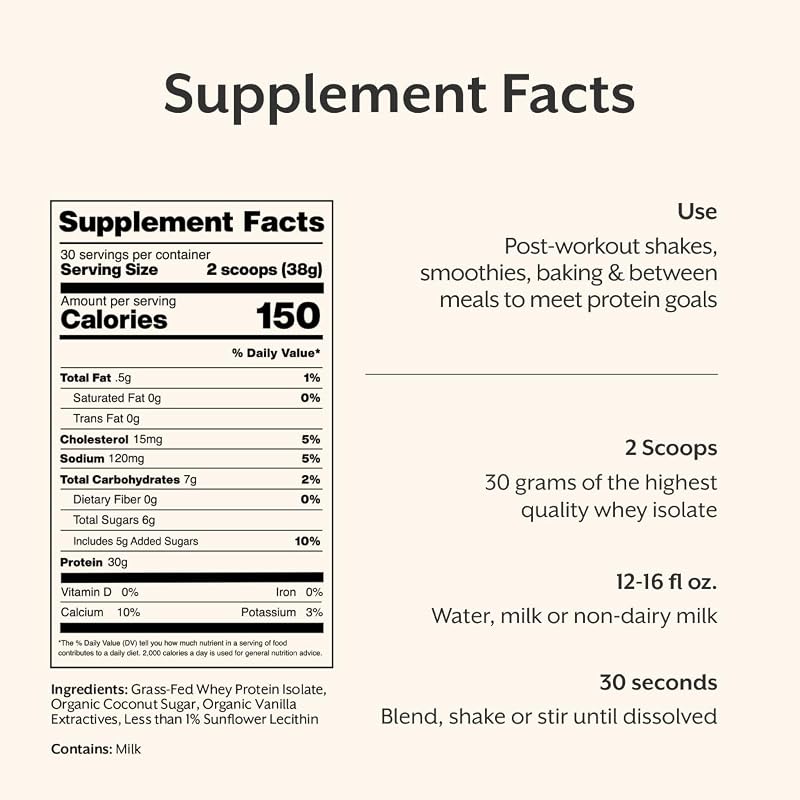 ProMix Nutrition Whey Isolate Powder, Vanilla - 5 lb (Pack of 2) image 6