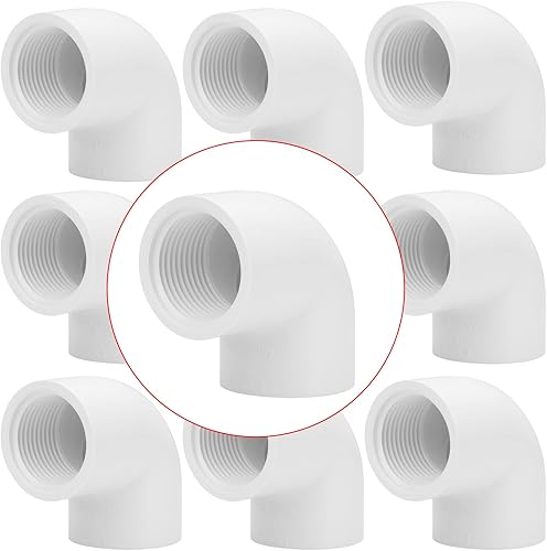 Miniatura 32 de Paquete de 20 Niples de PVC de 3/4 Pulgada con Rosca Macho, Adaptador Conector de Acoplamiento (Macho x Macho) 3/4" PVC NPT Acoplamiento de Rosca