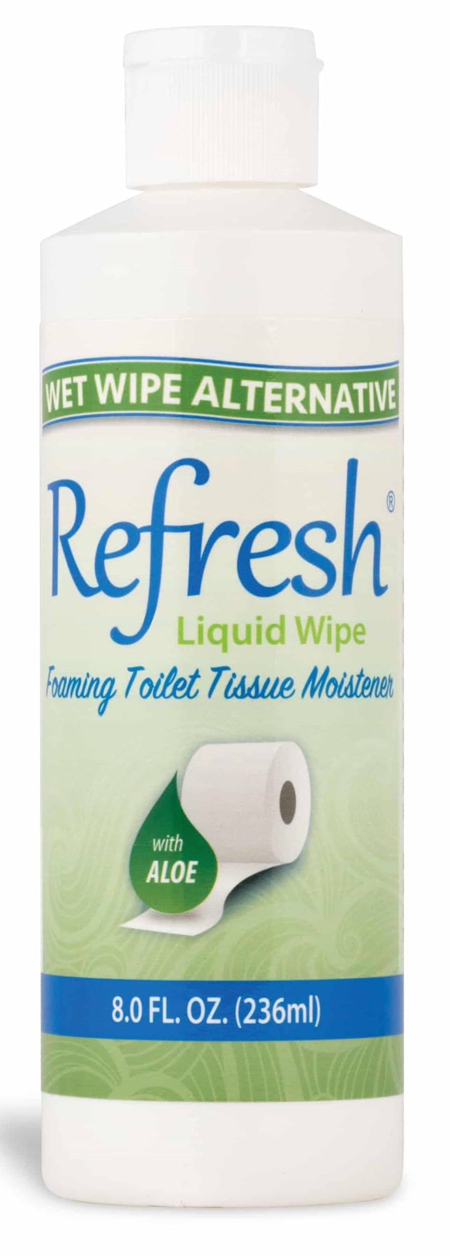 Refresh Liquid Clean - Humectante para papel higiénico, 1-8 Ounce Refill, 1