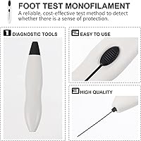 Vista 4 de 12pcs Diabetic Monofilament Tester Pens: 0.35 oz Prueba de monofilamento: filamento de pie Weinstein monofilamento diabético Neuropatía diabética