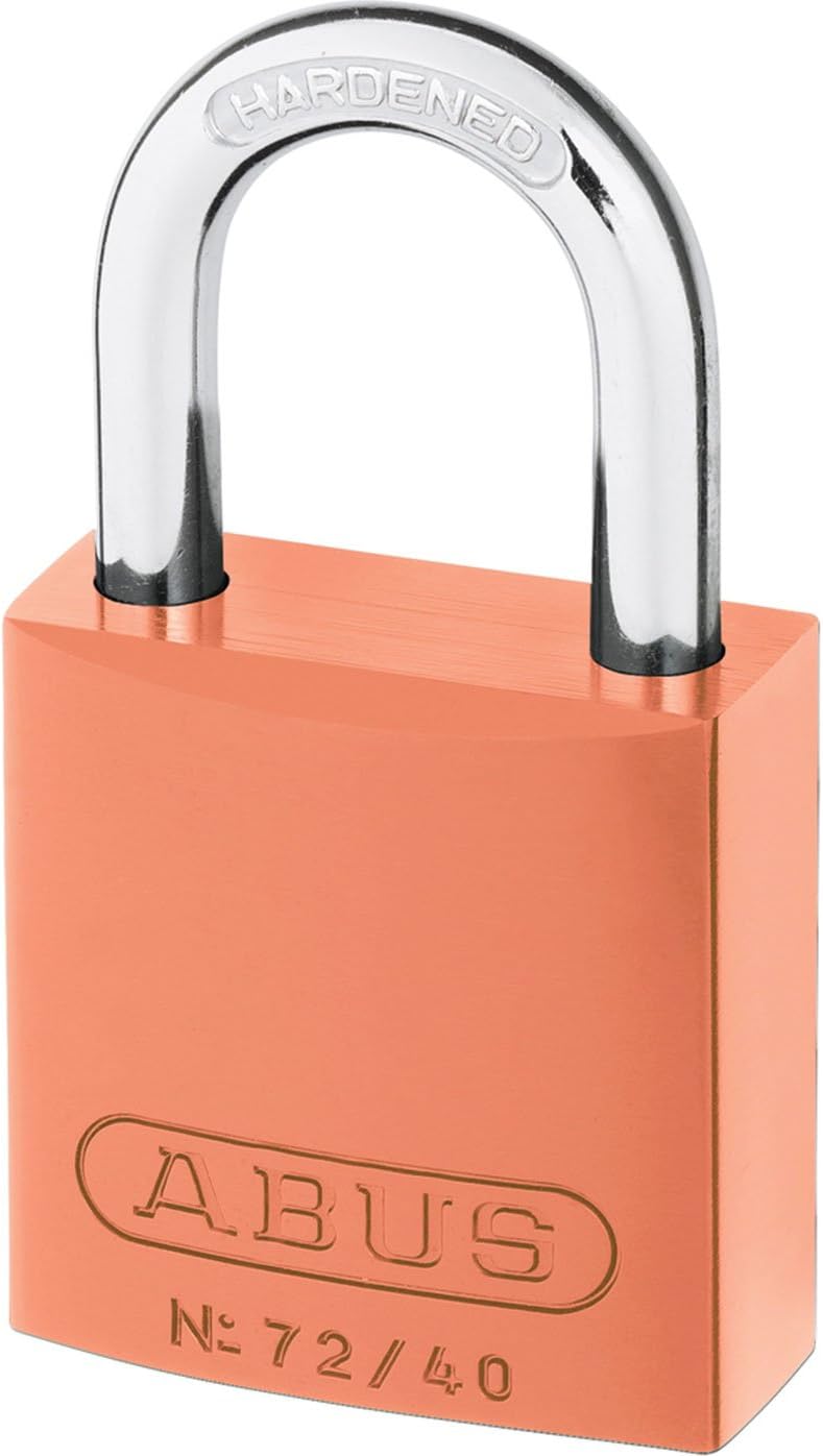 Abus 72/40mm Aluminium Padlock Orange KA