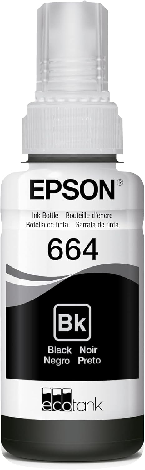 Garrafa de Tinta Original Epson EcoTank T664 Preto - Review Testado 30 dias